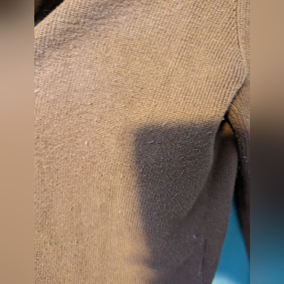 Frank and Oak cropped tank and sweater set, brown, lg - Picture 4 of 4